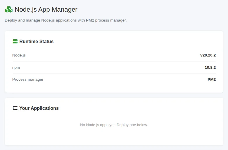 Runtime Status and Your Applications