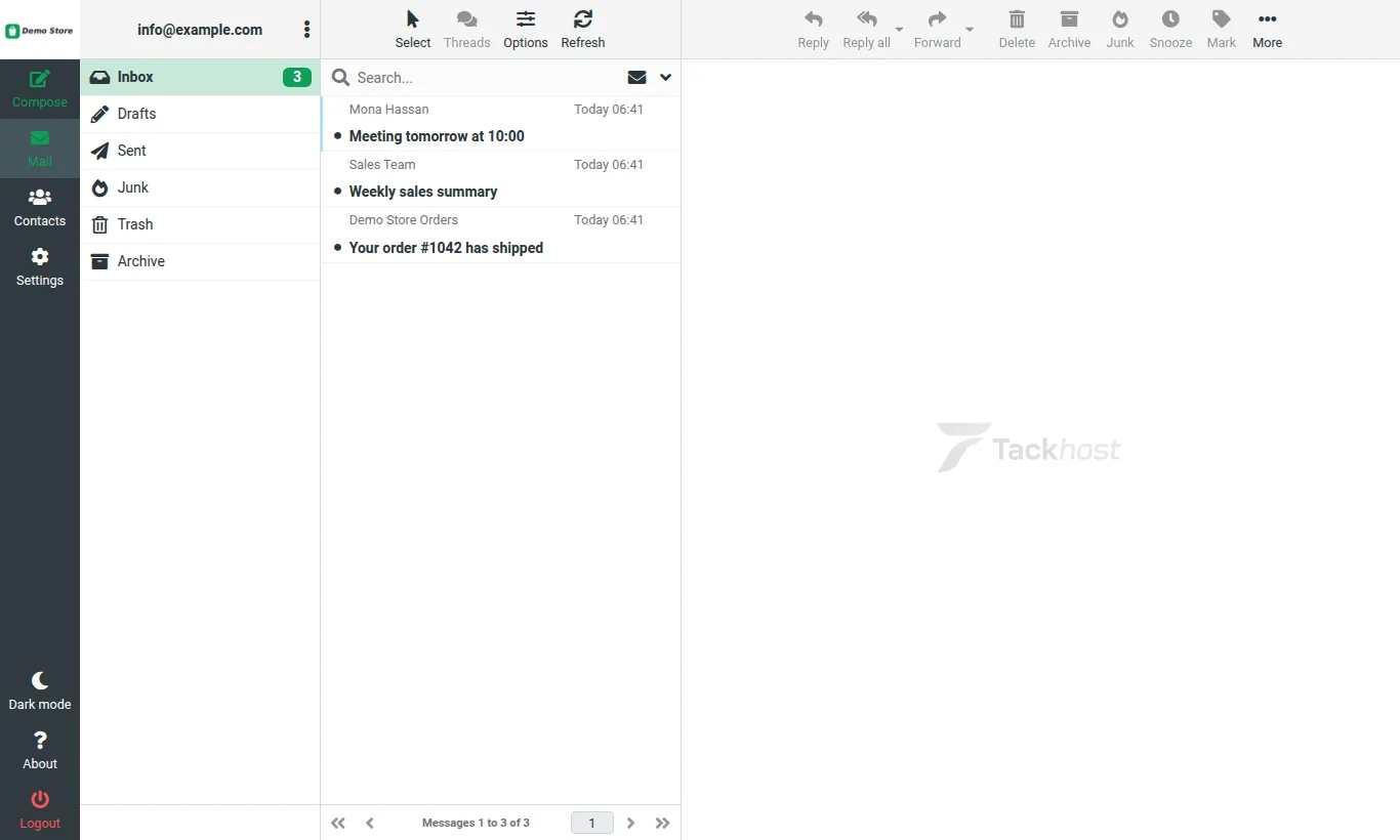 A branded inbox